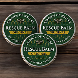 3 tins rescue balm
