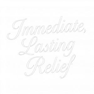 immediate lasting relief